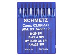 B29SPI SIZE 80 PACK OF 10 NEEDLES SCHMETZ DISCONTINUED