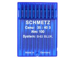 B63 BLUKOLD SIZE 100 PACK OF 10 NEEDLES SCHMETZ DISCONTINUED