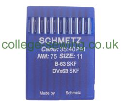 B63SKF SIZE 75 PACK OF 10 NEEDLES SCHMETZ DISCONTINUED