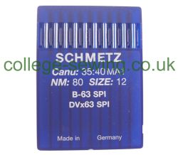 B63SPI SIZE 80 PACK OF 10 NEEDLES SCHMETZ
