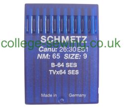 B64SES SIZE 65 PACK OF 10 NEEDLES SCHMETZ DISCONTINUED