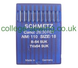 B64SUK SIZE 110 PACK OF 10 NEEDLES SCHMETZ