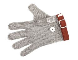 ZEVA 5 FINGER CHAINMAIL GLOVE BROWN PETITE