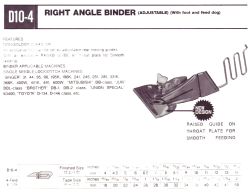 D10-4X18-4MM RIGHT ANGLE BINDER DAIKO