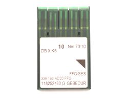 DBXK5 FFG GEBEDUR SIZE 70 GROZ BECKERT PACK OF 10 NEEDLES