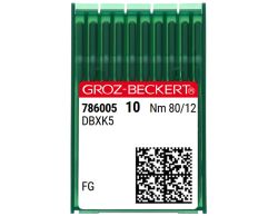 DBXK5 FG SUK SIZE 80 PACK OF 10 NEEDLES GROZ BECKERT
