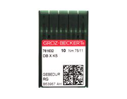 DBXK5 GEBEDUR SIZE 75 GROZ BECKERT PACK OF 10 NEEDLES