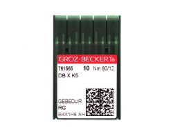 DBXK5 GEBEDUR SIZE 80 GROZ BECKERT PACK OF 10 NEEDLES
