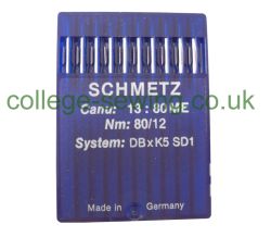 DBXK5 SD1 SIZE 80 PACK OF 10 NEEDLES SCHMETZ