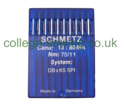 DBXK5SPI SIZE 75 PACK OF 10 NEEDLES SCHMETZ