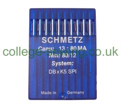DBXK5SPI SIZE 80 PACK OF 10 NEEDLES SCHMETZ
