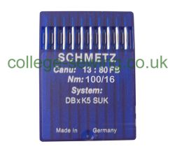 DBXK5 SUK SIZE 100 PACK OF 10 NEEDLES SCHMETZ