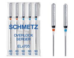 SCHMETZ DOUBLE SCARF SIZE 80-90 PACK OF 5 NEEDLES 705EL