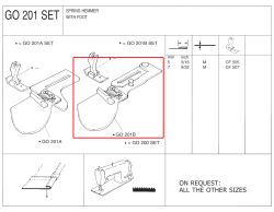 G0201BX7mm ADJUSTABLE SPRING HEMMER - CLEARANCE PRICE