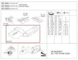 G0325 120-50mm ELBOW / WAISTBAND FOLDER MEDIUM - CLEARANCE PRICE