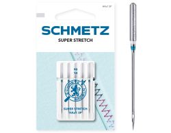 HAX1 SP SUPER STRETCH SIZE 90 PACK OF 5 NEEDLES CARDED