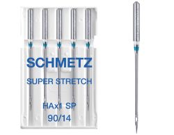 HAX1 SP SUPER STRETCH SIZE 90 PACK OF 5 NEEDLES