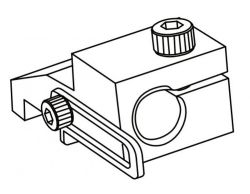 KG-NR REGULATING ZIPPER GUIDE FOR KG867 DROP DOWN GUIDE