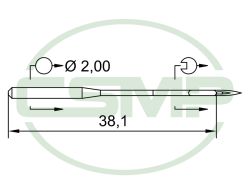 134-35SD1 SIZE 70 PACK OF 10 NEEDLES SCHMETZ