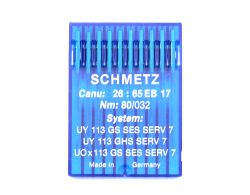 UY113GS SES SERV7 SIZE 80 PACK OF 10 NEEDLES SCHMETZ