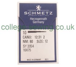 SY2054 SIZE 80 PACK OF 10 NEEDLES SCHMETZ
