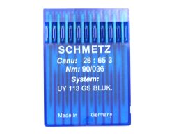 UY113GS BLUKOLD SIZE 90 PACK OF 10 NEEDLES SCHMETZ DISCONTINUED