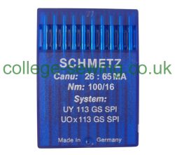 UY113GS SPI SIZE 100 PACK OF 10 NEEDLES DISCONTINUED