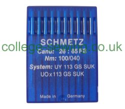 UY113GSSUK SIZE 100 PACK OF 10 NEEDLES