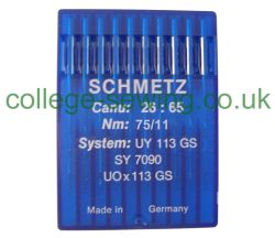 UY113GS SIZE 75 PACK OF 10 NEEDLES SCHMETZ