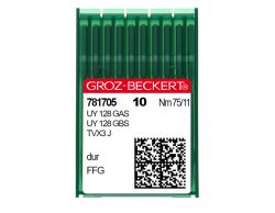 UY128GAS FFG SES SIZE 75 GROZ BECKERT PACK OF 10 NEEDLES