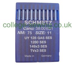 UY128GAS SES SIZE 75 PACK OF 10 NEEDLES SCHMETZ