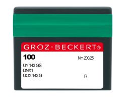 UY143GS SIZE 200 PACK OF 10 NEEDLES GROZ BECKERT