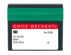 UY143GS SIZE 230 PACK OF 10 NEEDLES GROZ BECKERT
