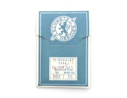 UY154GAS SIZE 55 PACK OF 10 NEEDLES SCHMETZ DISCONTINUED