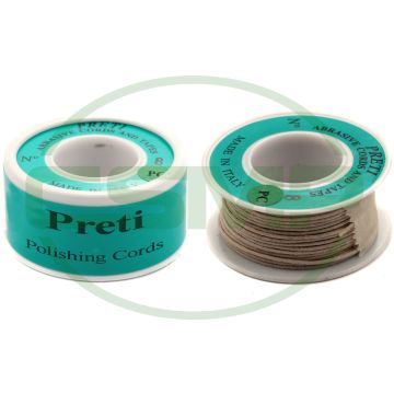 08PC15 1.0MM X 15M 280GRIT PRETI POLISHING CORD