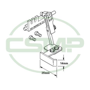 09-009824-22 DROP GUIDE PFAFF 1245,1425,1525,1445