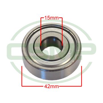 1096 = 1000096 BEARING EFKA 6302ZZ MEDIUM