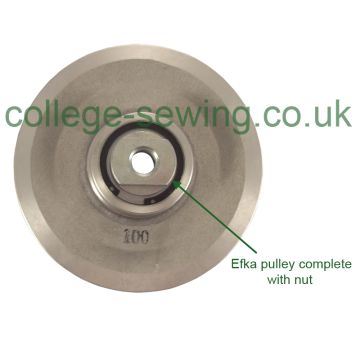 100MM PULLEY EFKA TAPERED WITH NUT