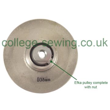 105MM PULLEY EFKA TAPERED WITH NUT