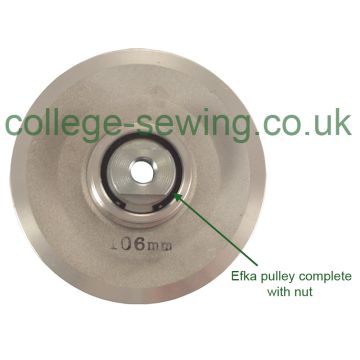 106MM PULLEY EFKA TAPERED WITH NUT