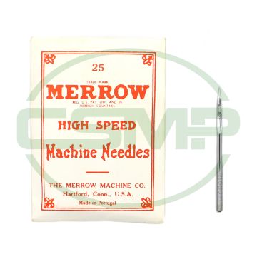 10H PACK OF 25 MERROW 18E NEEDLES SIZE 10 NM200/25