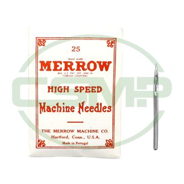 10S PACK OF 25 MERROW 18E NEEDLES SIZE 10 NM200/25