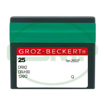 124X2 SIZE 250 PACK OF 10 NEEDLES GROZ BECKERT