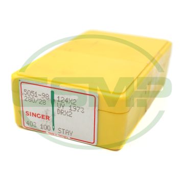 124X2 SIZE 280 PACK OF 10 NEEDLES SINGER DISCONTINUED