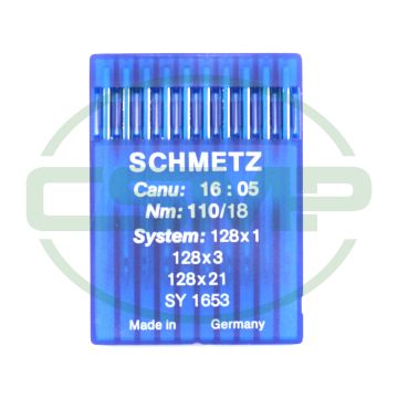128X1 SIZE 110 PACK OF 10 NEEDLES SCHMETZ DISCONTINUED