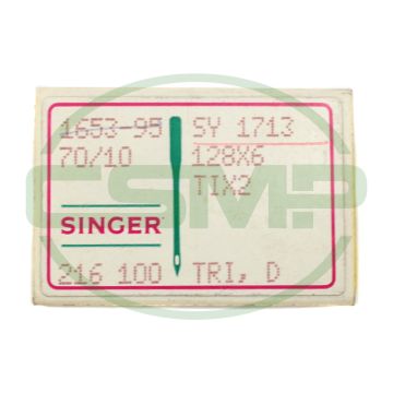 128X6TRI SIZE 70 PACK OF 10 NEEDLES SINGER DISCONTINUED 128X6TRI SIZE 70 PACK OF 10 NEEDLES SINGER DISCONTINUED