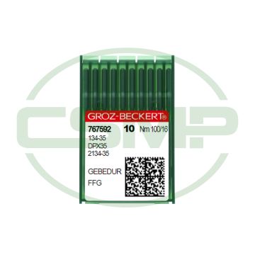 134-35 FFG GEBEDUR SIZE 100 PACK OF 10 NEEDLES GROZ BECKERT