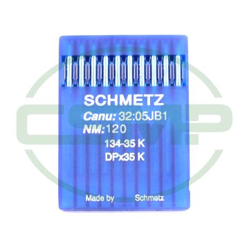 134-35K SIZE 120 PACK OF 10 NEEDLES SCHMETZ DISCONTINUED 134-35K SIZE 120 PACK OF 10 NEEDLES SCHMETZ DISCONTINUED