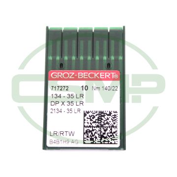 134-35LR SIZE 140 PACK OF 10 NEEDLES GROZ BECKERT 134-35LR SIZE 140 PACK OF 10 NEEDLES GROZ BECKERT