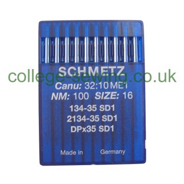 134-35SD1 SIZE 100 PACK OF 10 NEEDLES SCHMETZ 134-35SD1 SIZE 100 PACK OF 10 NEEDLES SCHMETZ